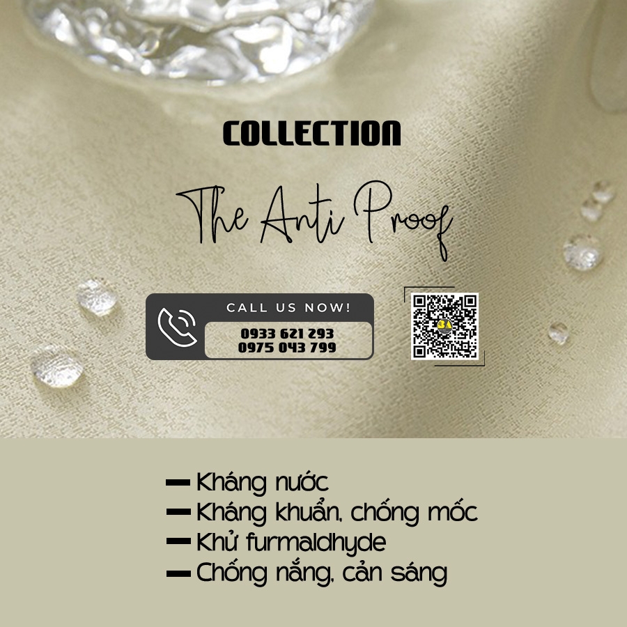 ANTI PROOF COLLECTION - Rèm Vải Cao Cấp Chống Nước, Chống Mốc