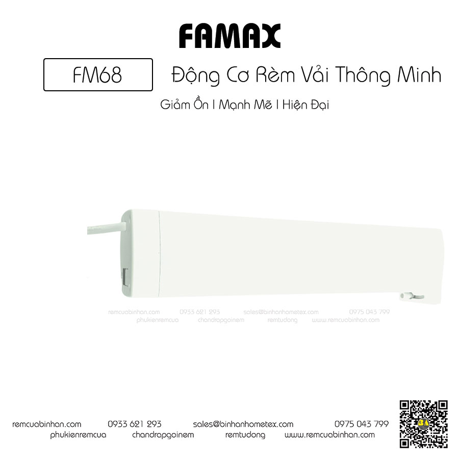 famax động cơ rèm vải tự động màn rèm tự động