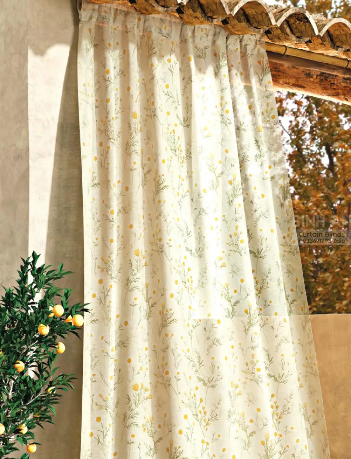 FORESTA Rèm Voan Hoa Cao Cấp