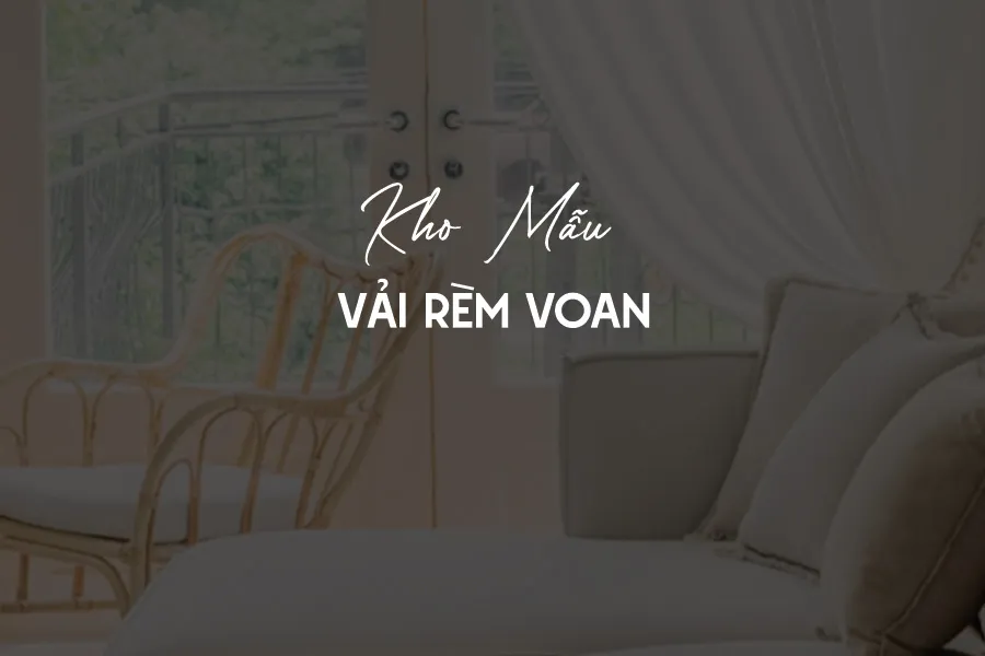 MẪU RÈM VOAN
