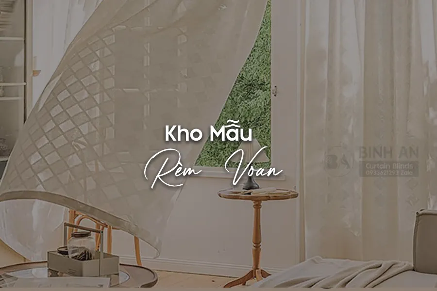 MẪU RÈM VOAN ĐẸP