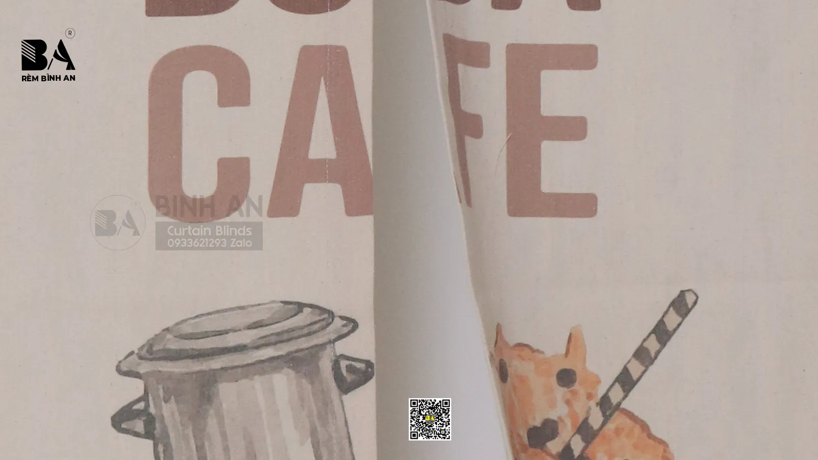 Rèm Noren Quán Cà Phê