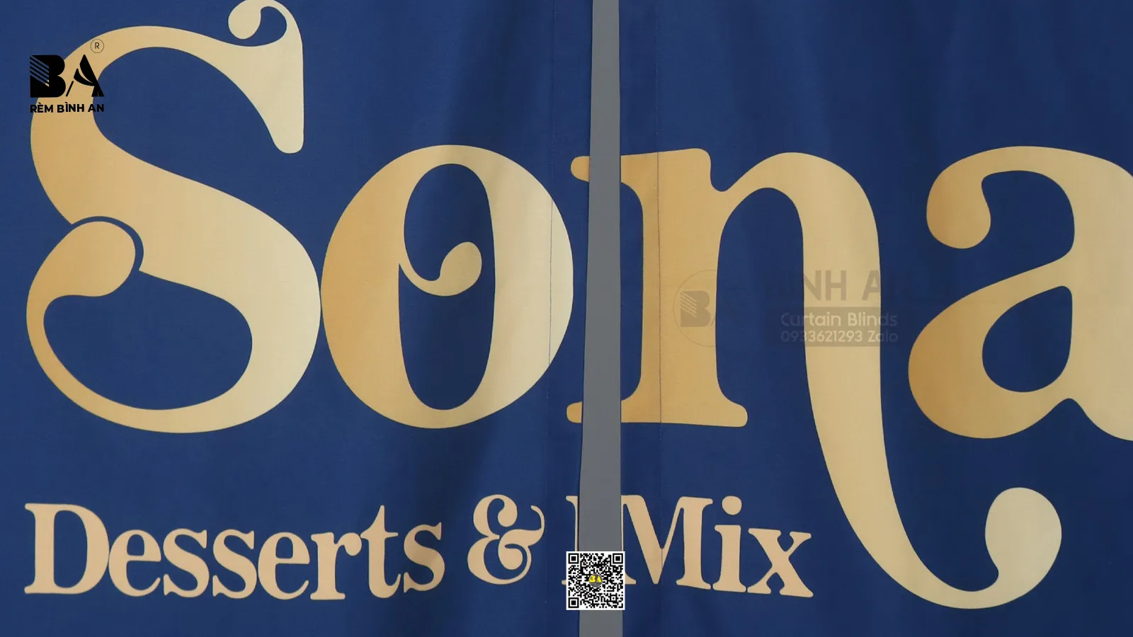 Rèm In Logo Thương Hiệu