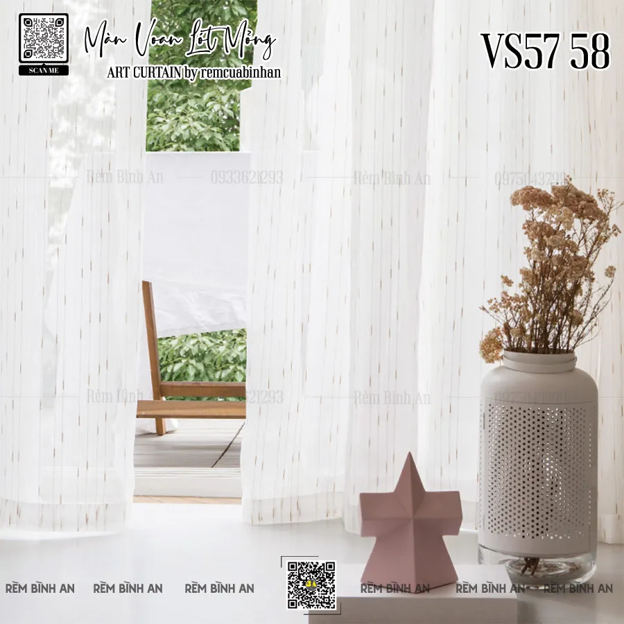 Rèm voan VSP57 58 - Hình 2