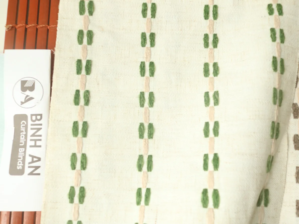 YM BST Vải Rèm Sọc, Dots, Điểm Nhấn