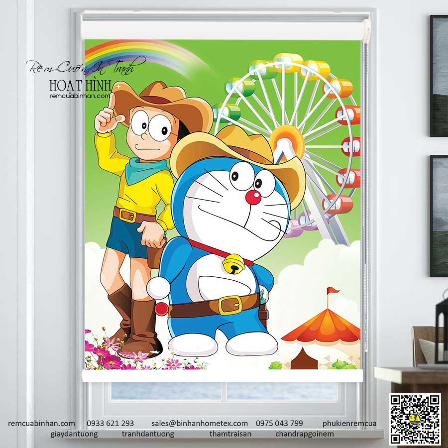 20+ Mẫu Rèm Cuốn In Tranh Cho Bé Rèm Cửa Trẻ Em