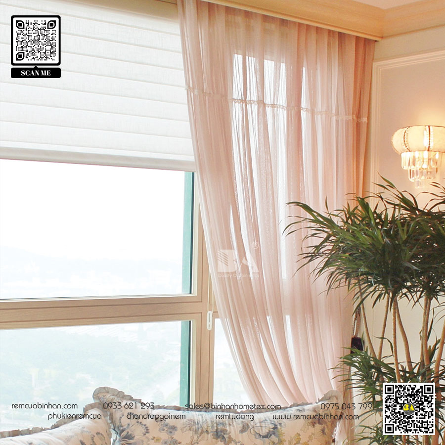 5 cách phối màu rèm phòng khách hợp lý với nội thất