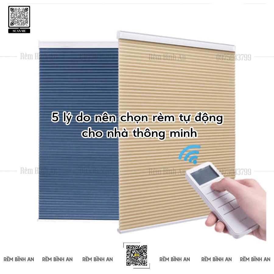 5 lý do nên chọn rèm tự động cho nhà thông minh