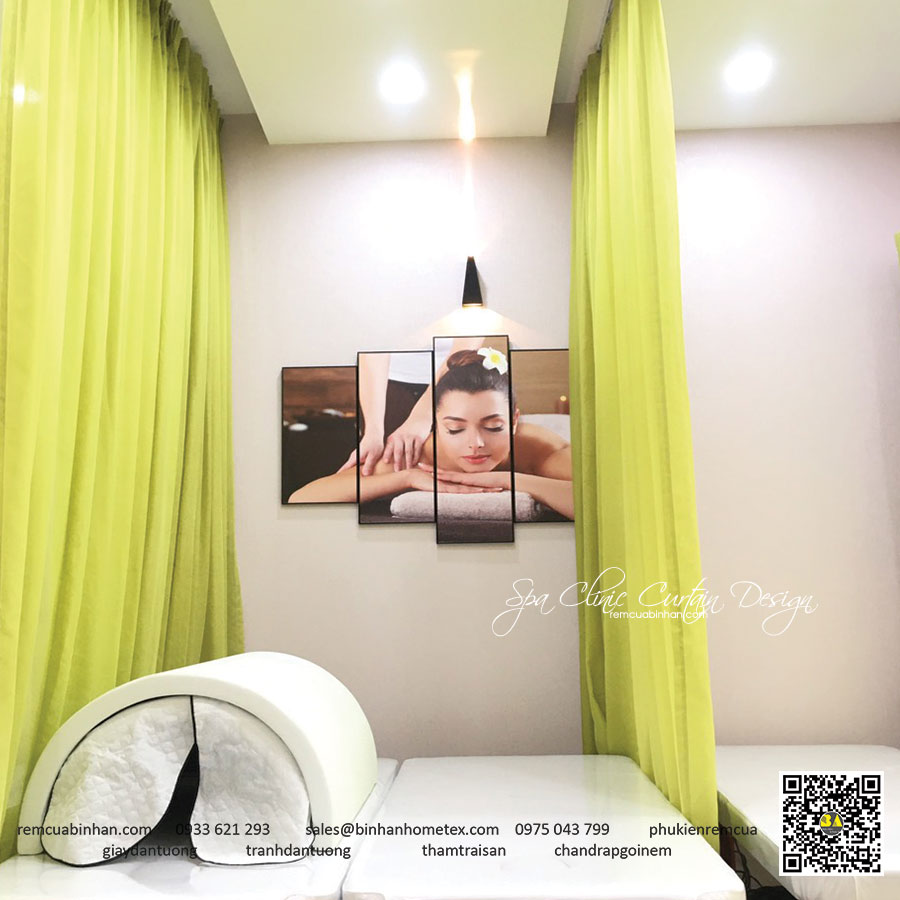 5+ MẪU RÈM SPA ĐẸP THU HÚT KHÁCH HÀNG ĐẾN SPA