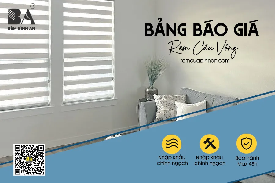 Bảng Giá Rèm Cầu Vồng 2025 Cập Nhật Mới Nhất – RÈM BÌNH AN