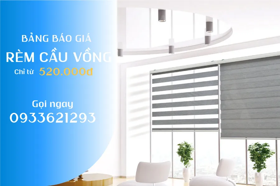 Bảng Giá Rèm Cầu Vồng 2026 Mới Nhất | RÈM BÌNH AN