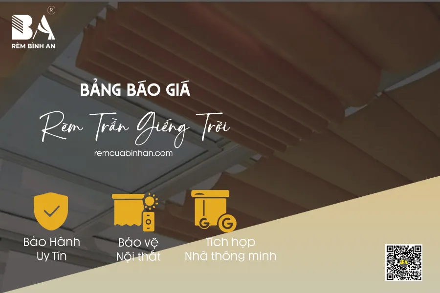 Bảng Giá Rèm Giếng Trời Tự Động & Kéo Tay 2025 – Đừng Chọn Sai Khi Nhà Đã Có Giếng Trời!