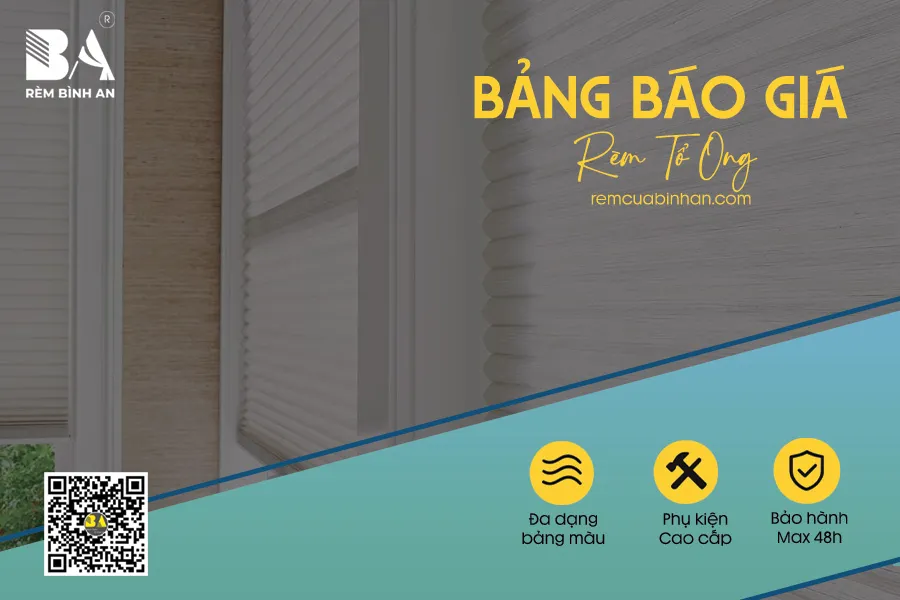 Bảng Giá Rèm Tổ Ong 2025: Cập Nhật Mới Nhất Theo Từng Chức Năng – Có Hình Ảnh Và Video Tư Vấn Thực Tế