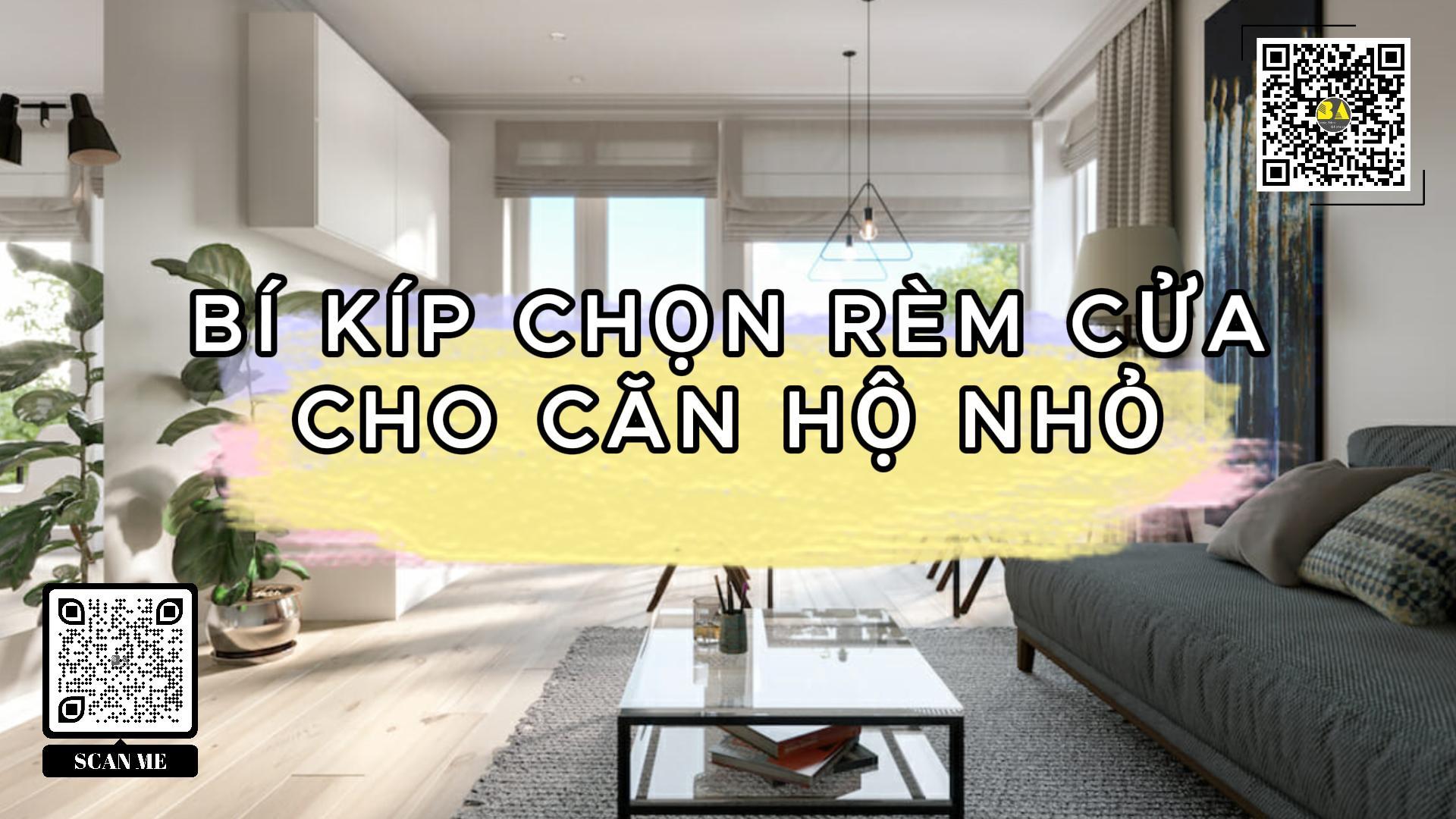 Bí Kíp Lựa Chọn Rèm Cửa Cho Căn Hộ Nhỏ | Rèm Cửa Bình An