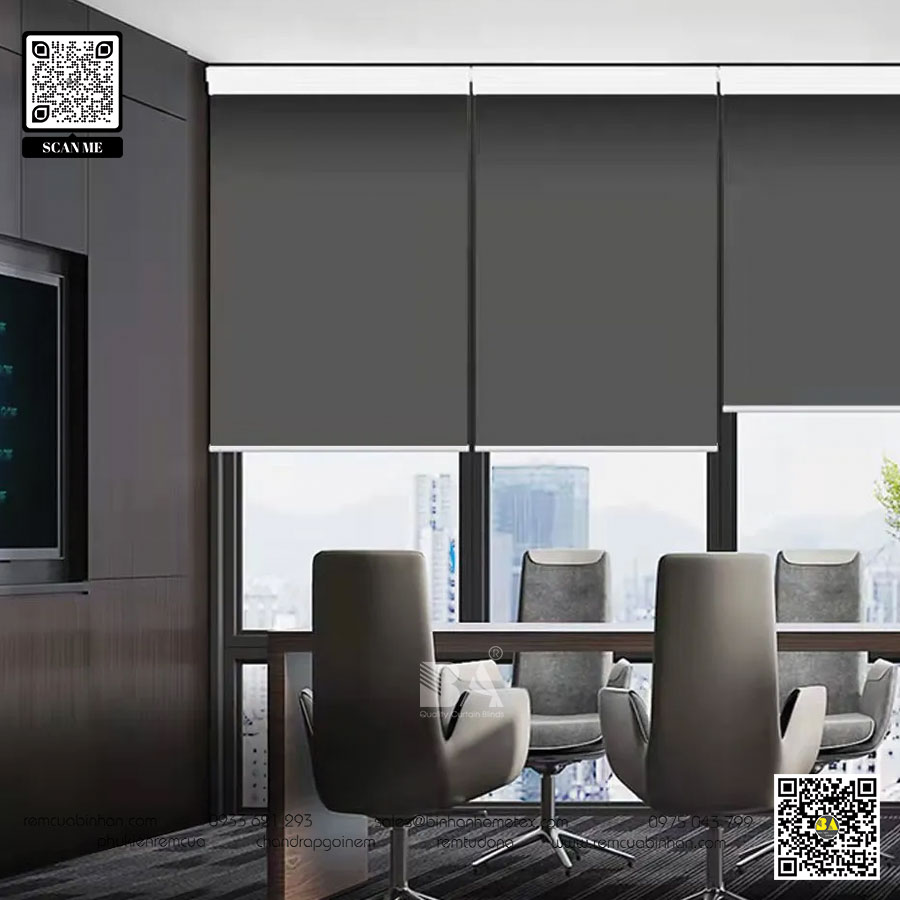 Bí quyết chọn màu sắc rèm cửa phòng làm việc để tăng năng suất