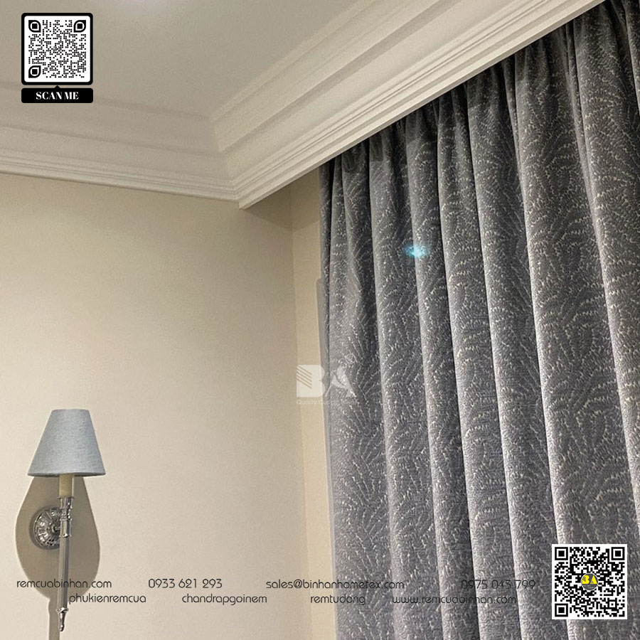 Bộ phụ kiện lắp đặt rèm cửa âm trần thạch cao chất lượng