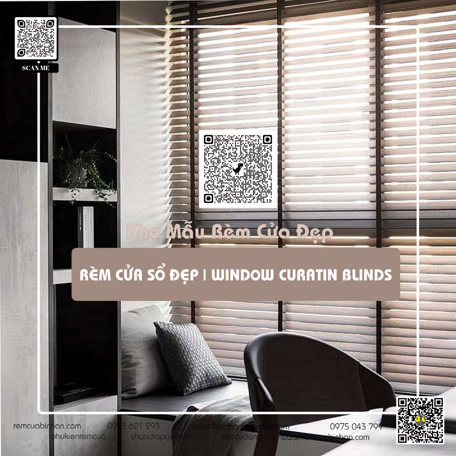 Rèm cửa Bình An - Mẫu rèm cửa sổ cực đẹp và chất lượng