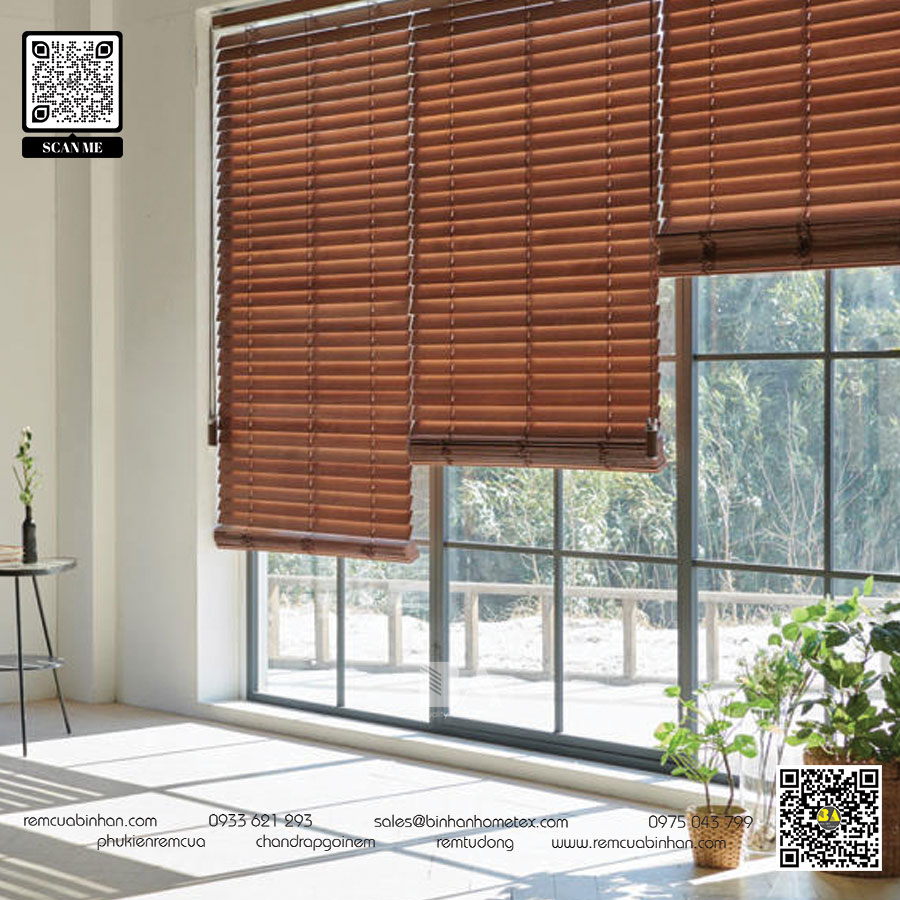 Cách chọn mua rèm sáo gỗ chất lượng