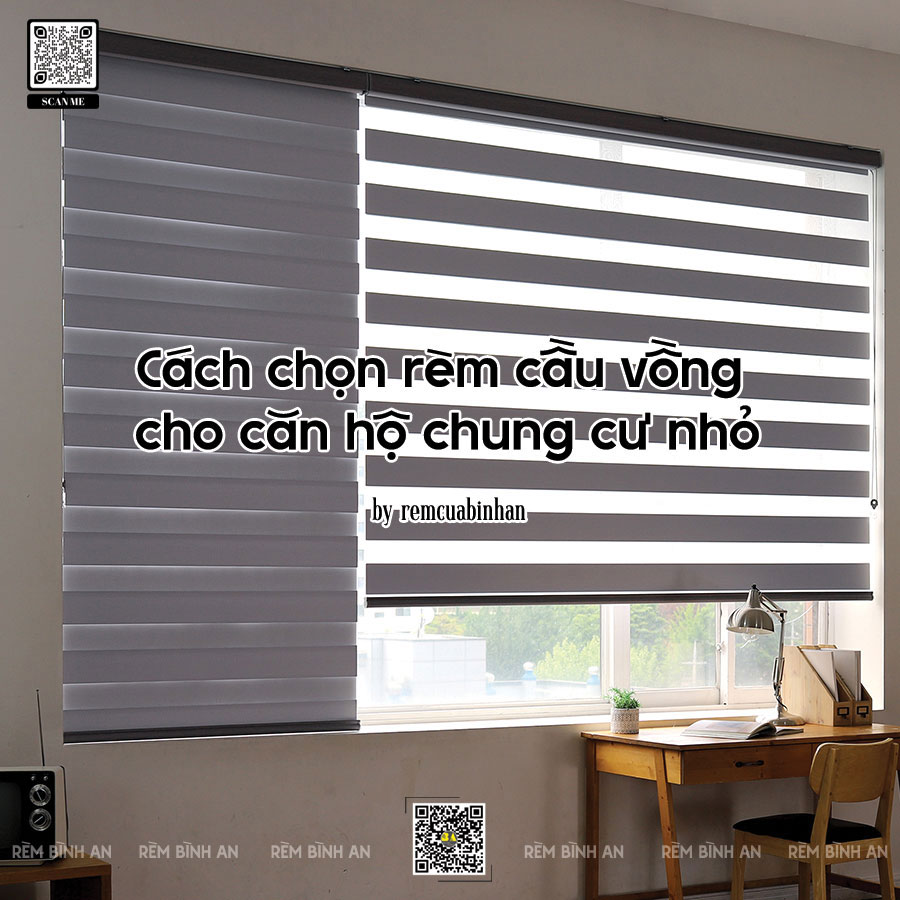 Cách chọn rèm cầu vồng cho căn hộ chung cư nhỏ