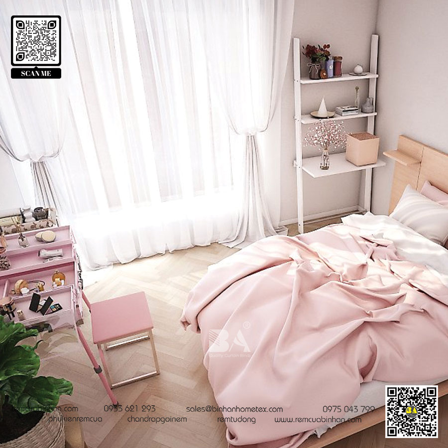 Cách chọn rèm phòng ngủ cho căn phòng nhỏ