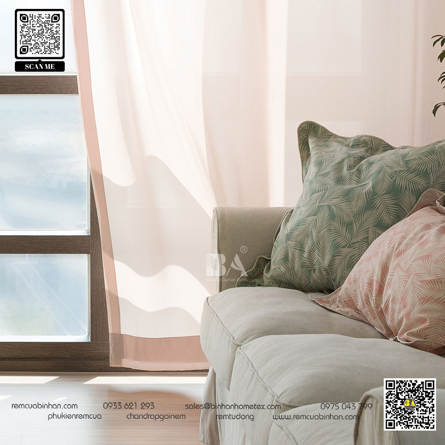 Cách lựa chọn rèm hai lớp phù hợp không gian nhà