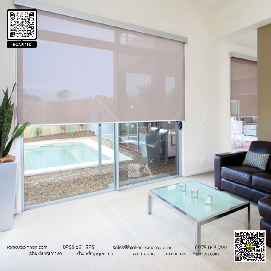 Chọn màu sắc rèm cuốn lưới phù hợp với phòng ngủ của bạn