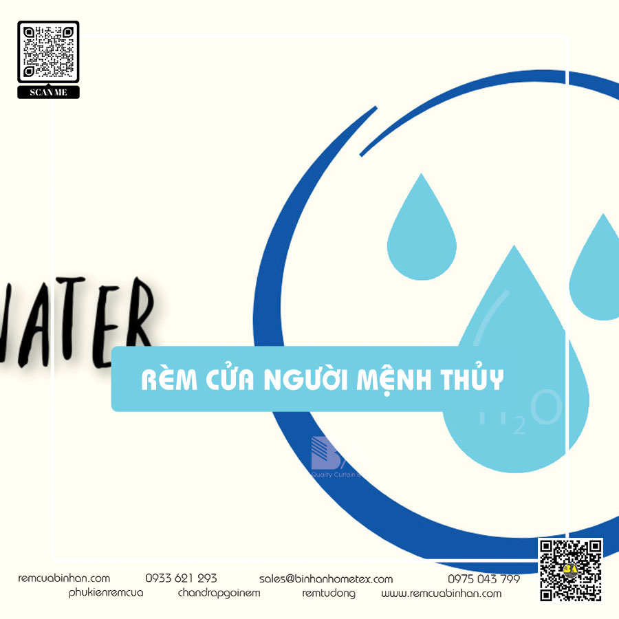 Bí kíp chọn rèm cửa cho người mệnh Thủy - Rèm Bình An