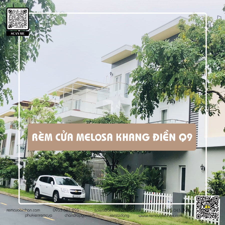 Rèm cửa Venica Khang Điền Quận 9 - Rèm Bình An chất lượng đẳng cấp