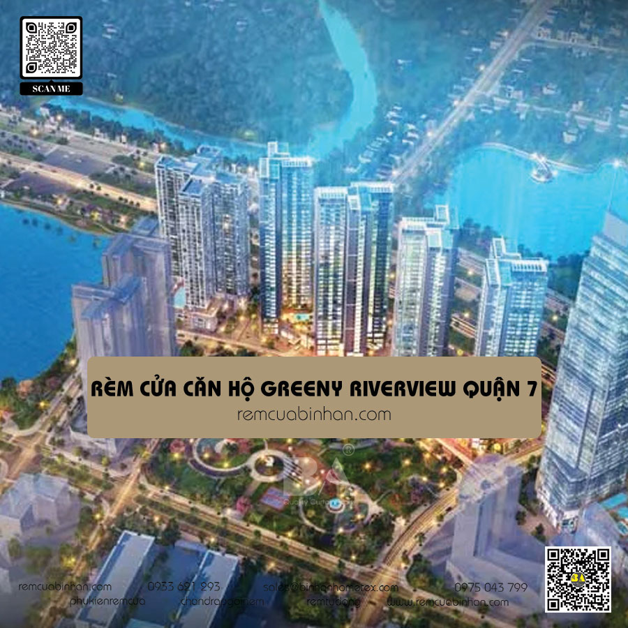Chọn rèm cửa Greeny Riverview để làm mới không gian sống