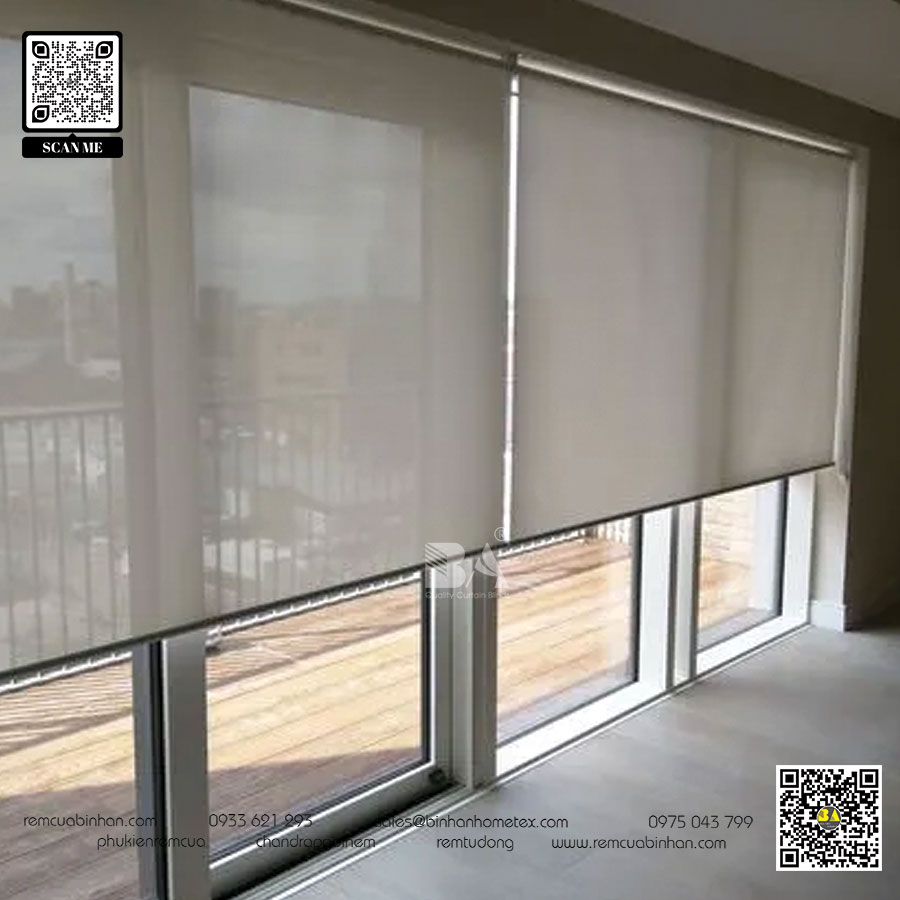 Hướng dẫn lắp đặt và sử dụng rèm cuốn lưới sunscreen