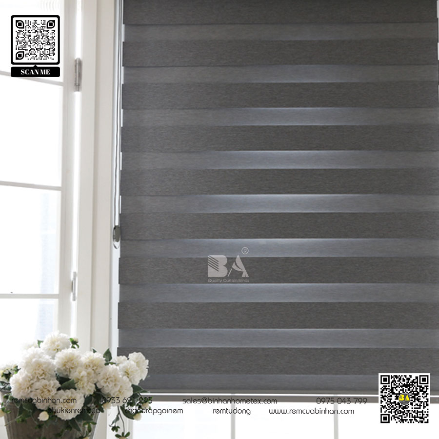 Kết hợp màu sắc rèm cầu vồng cao cấp và thiết kế nội thất tinh tế