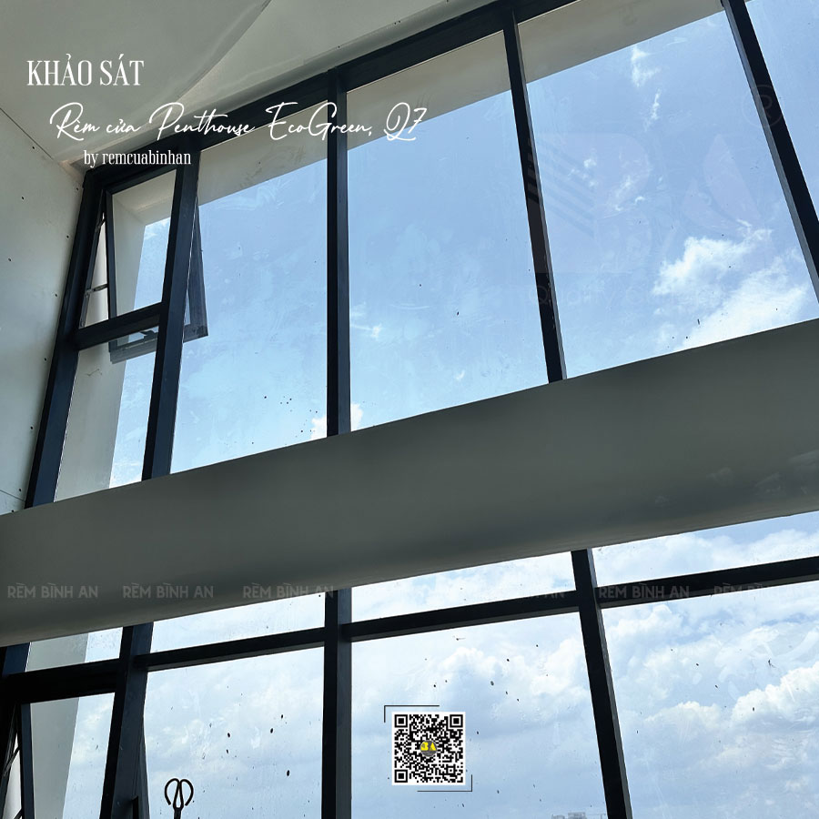 Khảo Sát Thi Công Rèm Cửa Penthouse Ecogreen Quận 7