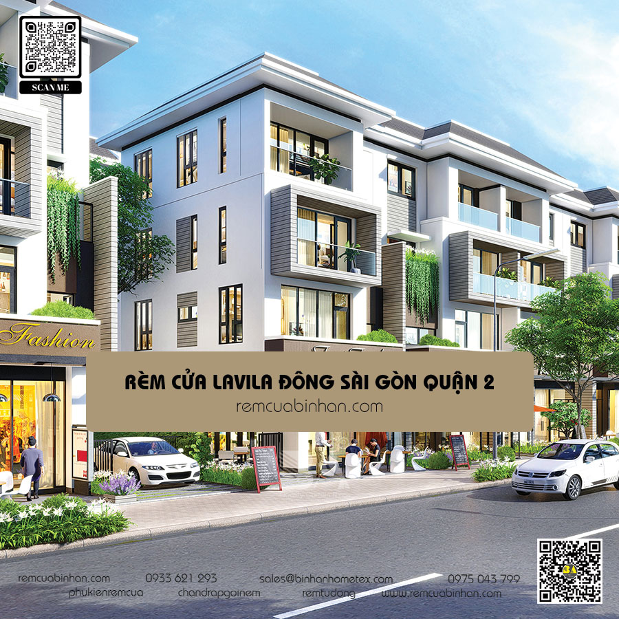 Lắp đặt rèm cửa cho Lavila Đông Sài Gòn 2 Quận 2 | Giá tốt