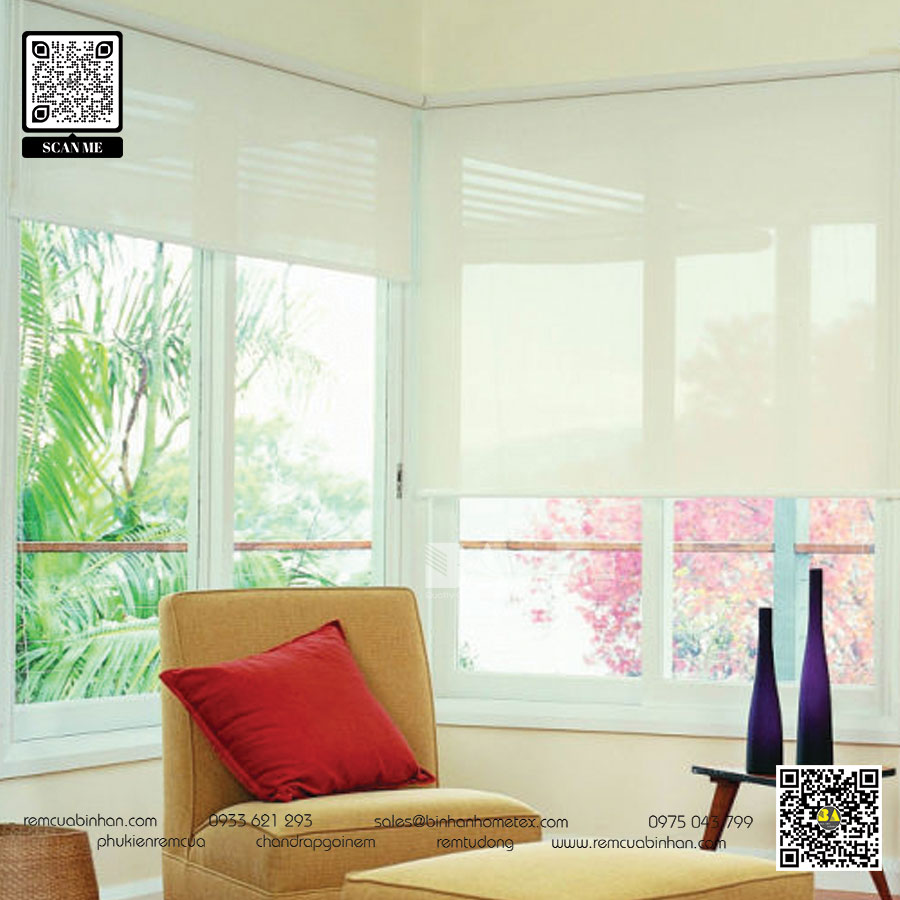 Lợi ích của rèm cuốn lưới trong phòng tắm - Rèm cửa Bình An