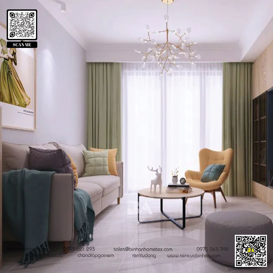 Lưu ý khi chọn mua rèm cửa hai lớp