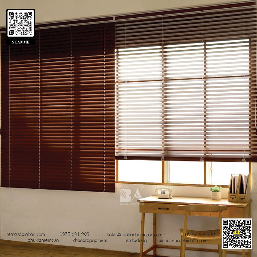 Lưu ý khi lắp đặt và sử dụng rèm sáo gỗ tự động