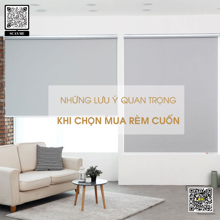 Lưu ý khi mua rèm cuốn giá rẻ | Rèm Cửa Bình An