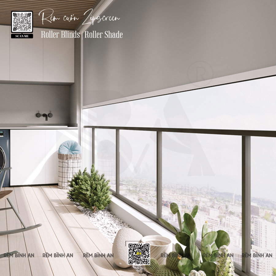Màn Cuốn Zipscreen: Chống Nắng, Mưa, Gió Hiệu Quả