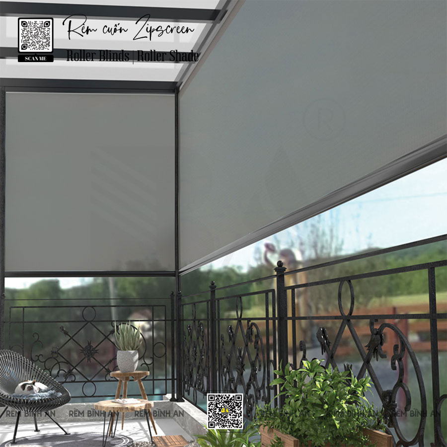 Màn Cuốn Zipscreen – Đột Phá Công Nghệ Cho Rèm Cuốn Ngoài Trời