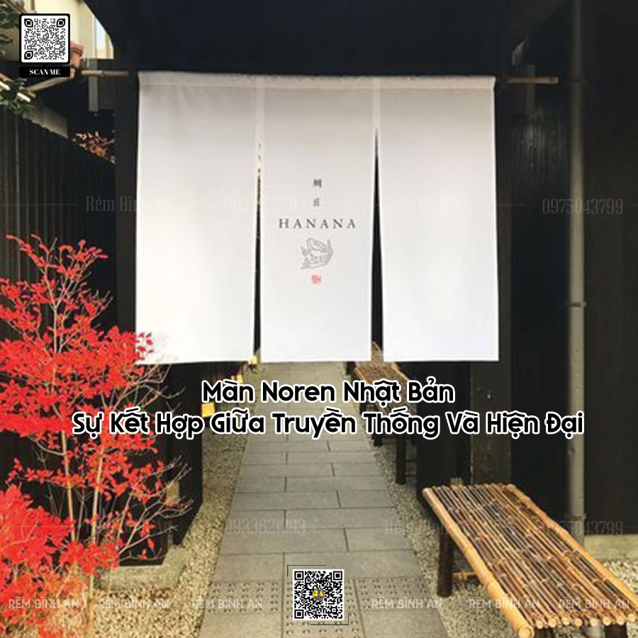Màn Noren Nhật Bản – Sự Kết Hợp Giữa Truyền Thống Và Hiện Đại
