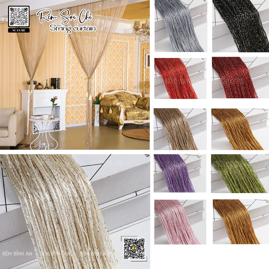 Màn Sợi Chỉ - Giải Pháp Tối Ưu Cho Không Gian Spa Thoáng Đãng