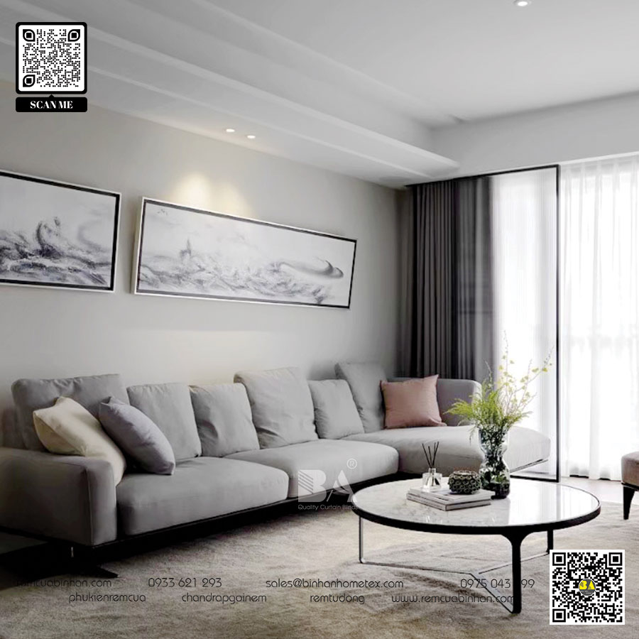 Mẫu rèm cửa hai lớp đẹp nhất 2023 - Rèm cửa Bình An