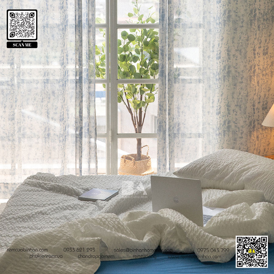 Màu sắc rèm phòng ngủ ảnh hưởng tới tâm trạng của bạn