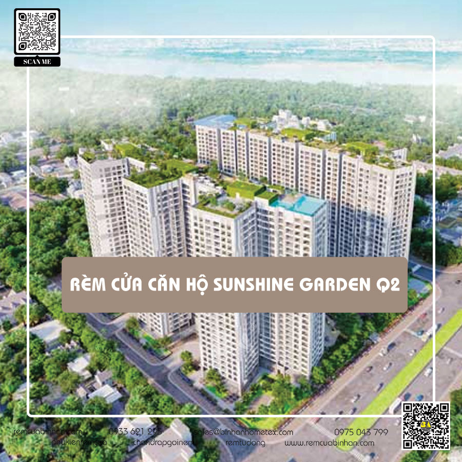 Rèm cửa Căn hộ Sunshine Sky Garden Quận 2: Sự lựa chọn hoàn hảo cho không gian sống đẳng cấp
