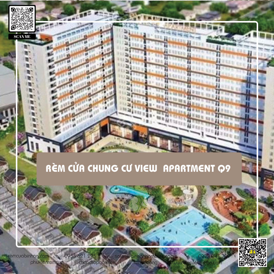 Rèm cửa Căn hộ View Apartment quận 9 - Mang đến không gian sống đẳng cấp