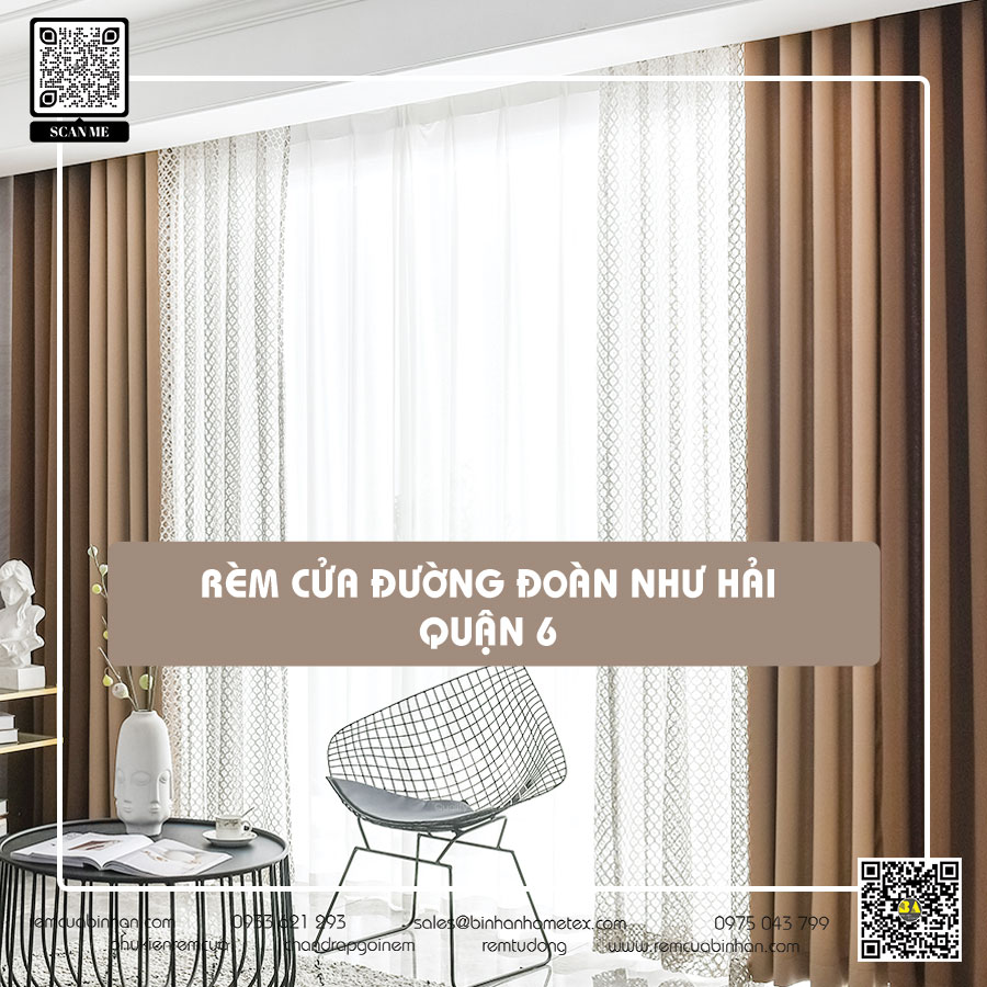 May rèm cửa đường Đoàn Như Hải quận 4 | Bình An Rèm cửa giấy dán tường tại quận 4 TP HCM