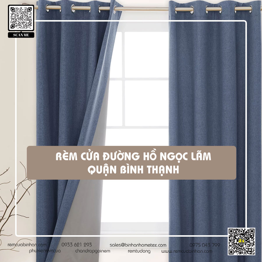 May rèm cửa đường Hồ Ngọc Lãm quận 8 TP HCM | Rèm cửa giấy dán tường Bình An