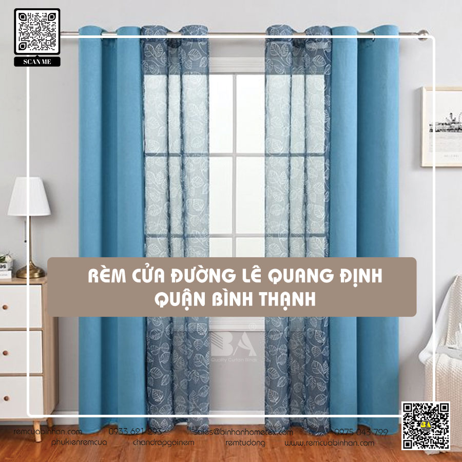 Rèm cửa Lê Quang Định, Bình Thạnh - Rèm cửa Bình An: Chất lượng, đẳng cấp và phong cách