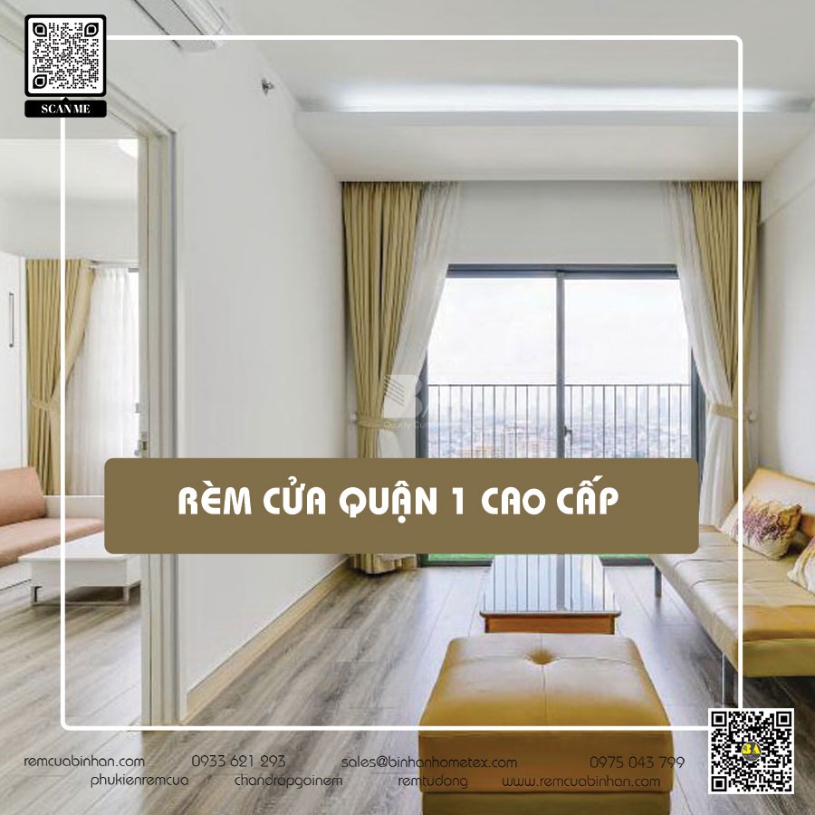 Rèm cửa quận 1 chất lượng cao cấp - Rèm Bình An