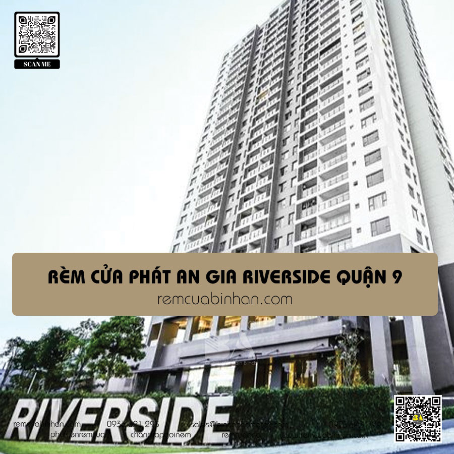 May rèm cửa Phát An Gia Riverside màn rèm cửa đẹp Thủ Đức